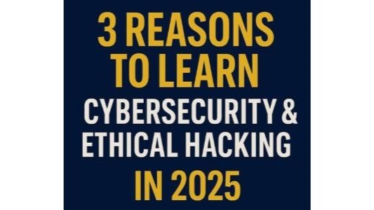 reasons to learn cybersecurity